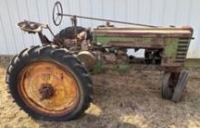 1941 John Deere model H tractor serial number 27306