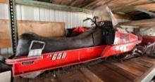 Johnson JX 650 Snowmobile- no title, untested