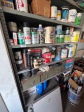 cabinet full of cleaner, oil, plus !