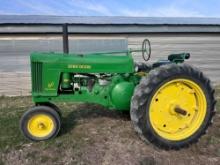 Restored 1956 John Deere 60 SN6048125 Tractor runs and operates as it should