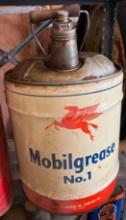 vintage Mobilgrease No. 1 can