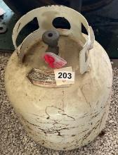 propane tank nearly full