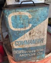 Commander Riverside motor oil