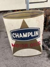 Antique Champlin Motor oil sign 43inches
