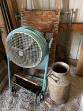 Old Westinghouse, fan, gate, cream, bucket, electrical switch, and more