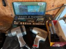 Socket set, air impacts, air angle grinder