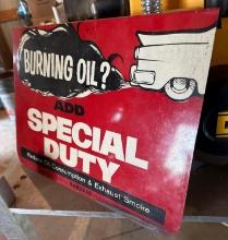 BARDAHL TIN SIGN approx 10in x12in