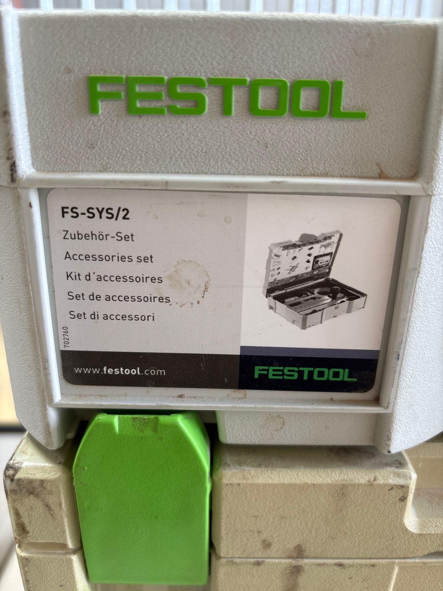Festool-Circular SawTS 55 EQ, FS-Sys/2 accessories set, straight cut & more