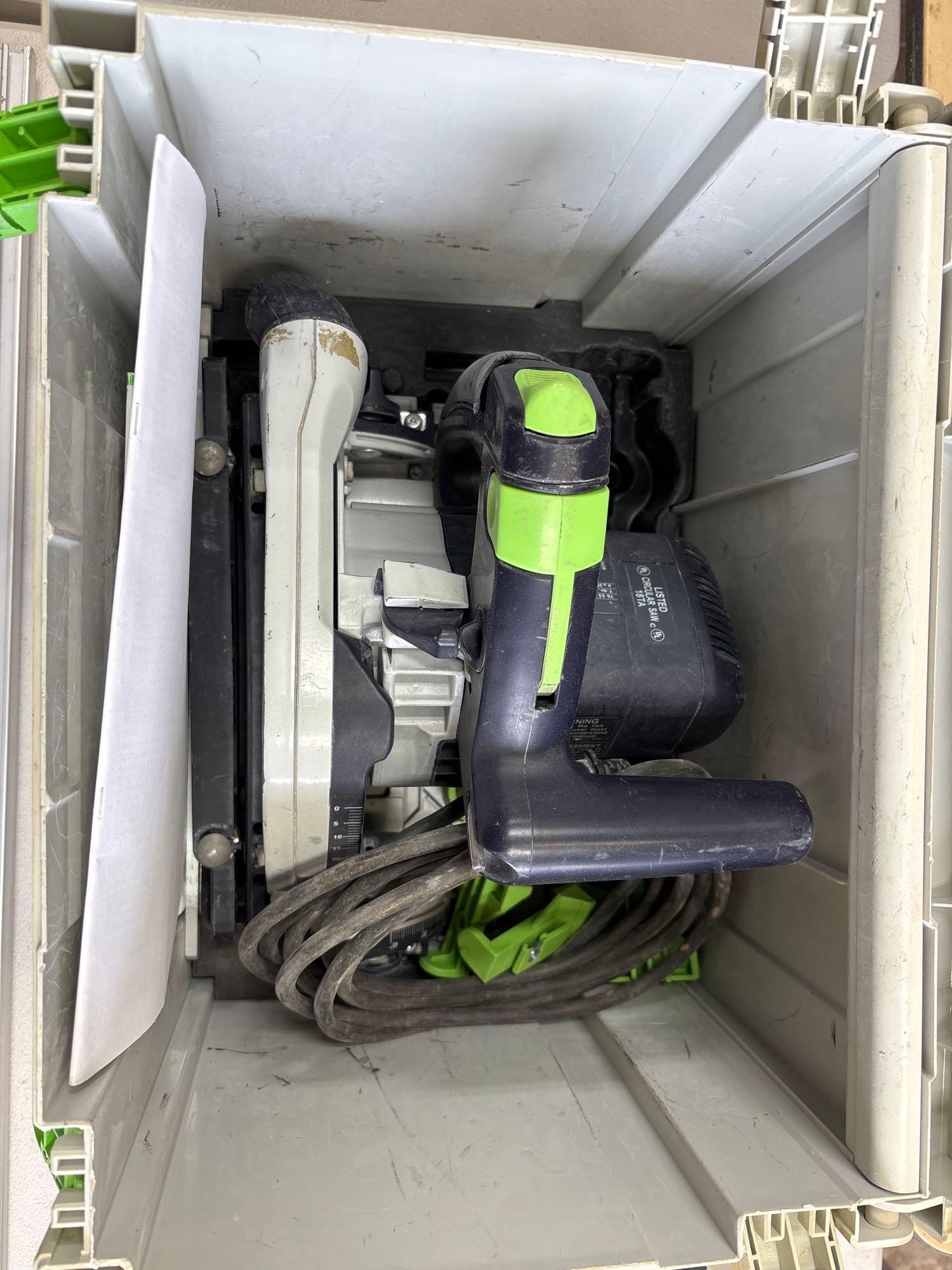 Festool-Circular SawTS 55 EQ, FS-Sys/2 accessories set, straight cut & more