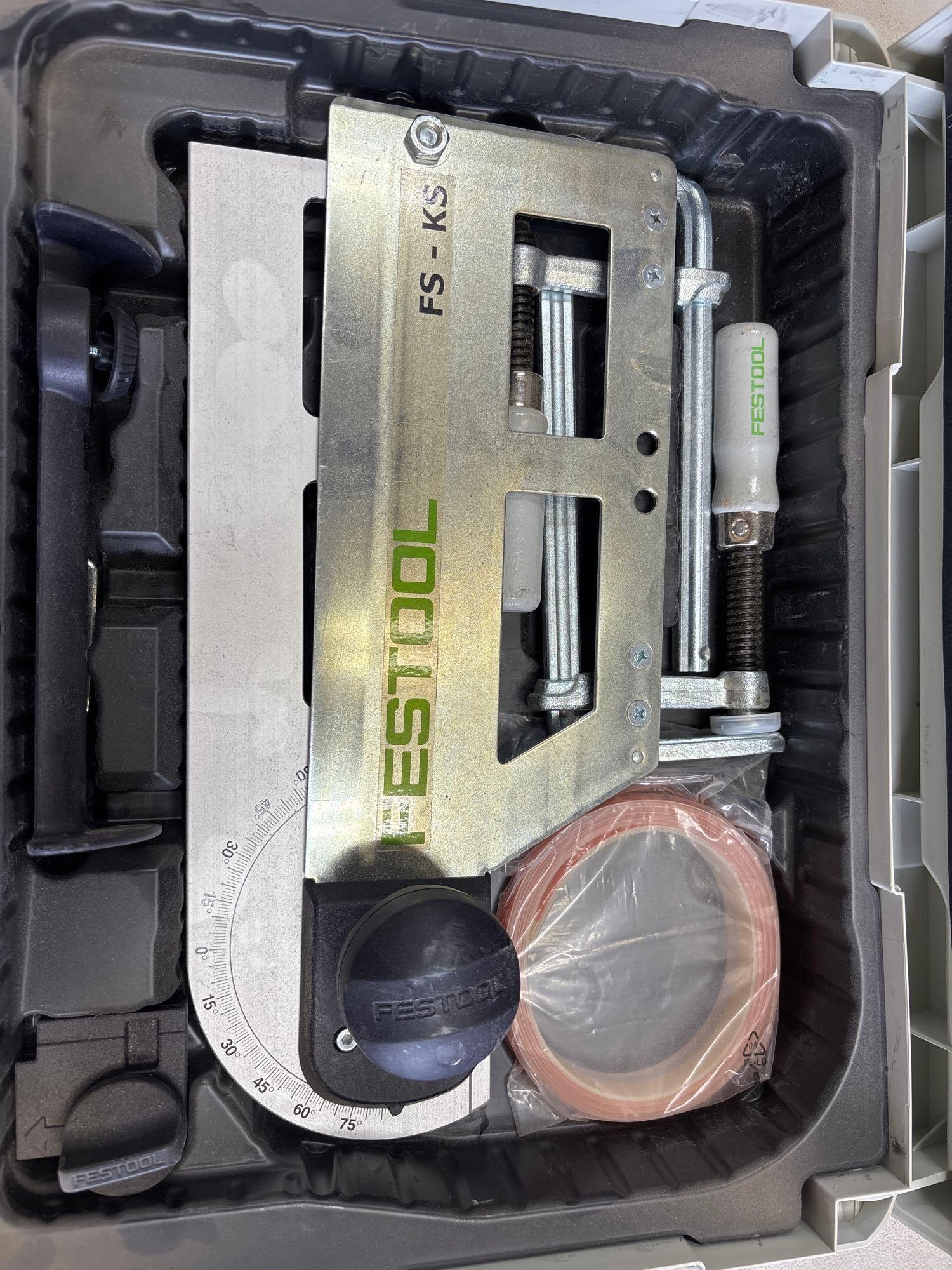 Festool-Circular SawTS 55 EQ, FS-Sys/2 accessories set, straight cut & more