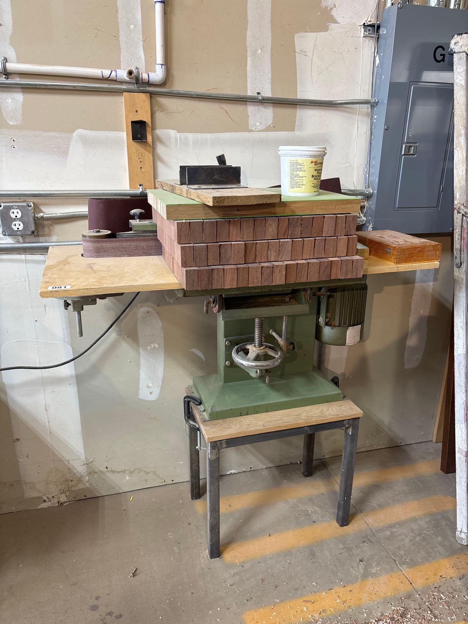 Grizzly Edge sander & wood for cutting boards