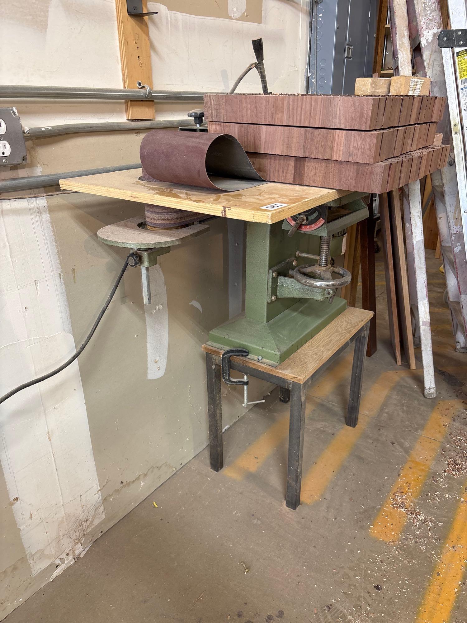 Grizzly Edge sander & wood for cutting boards
