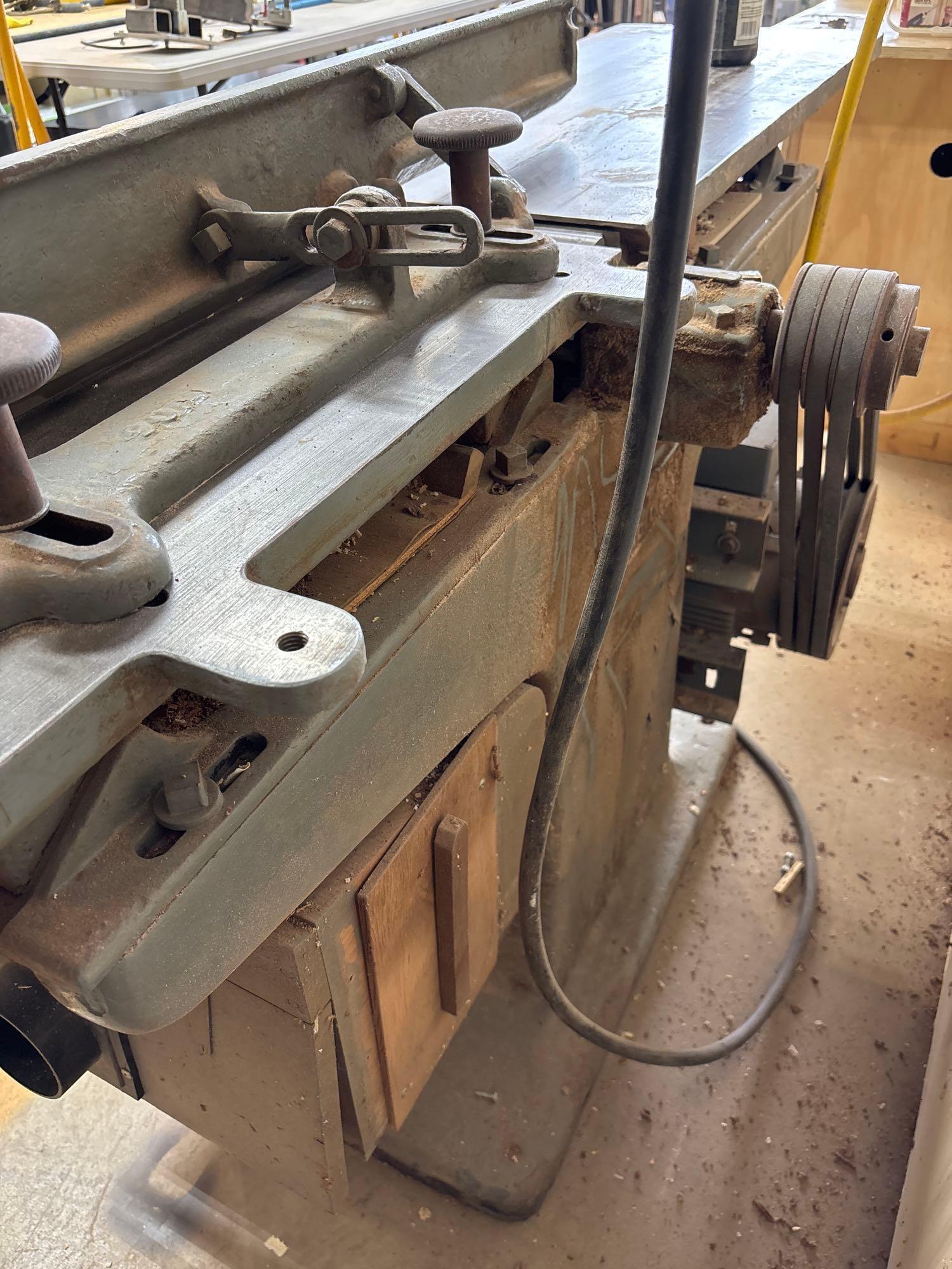 JA Fay 16 inch Jointer 3hp 115/230volts