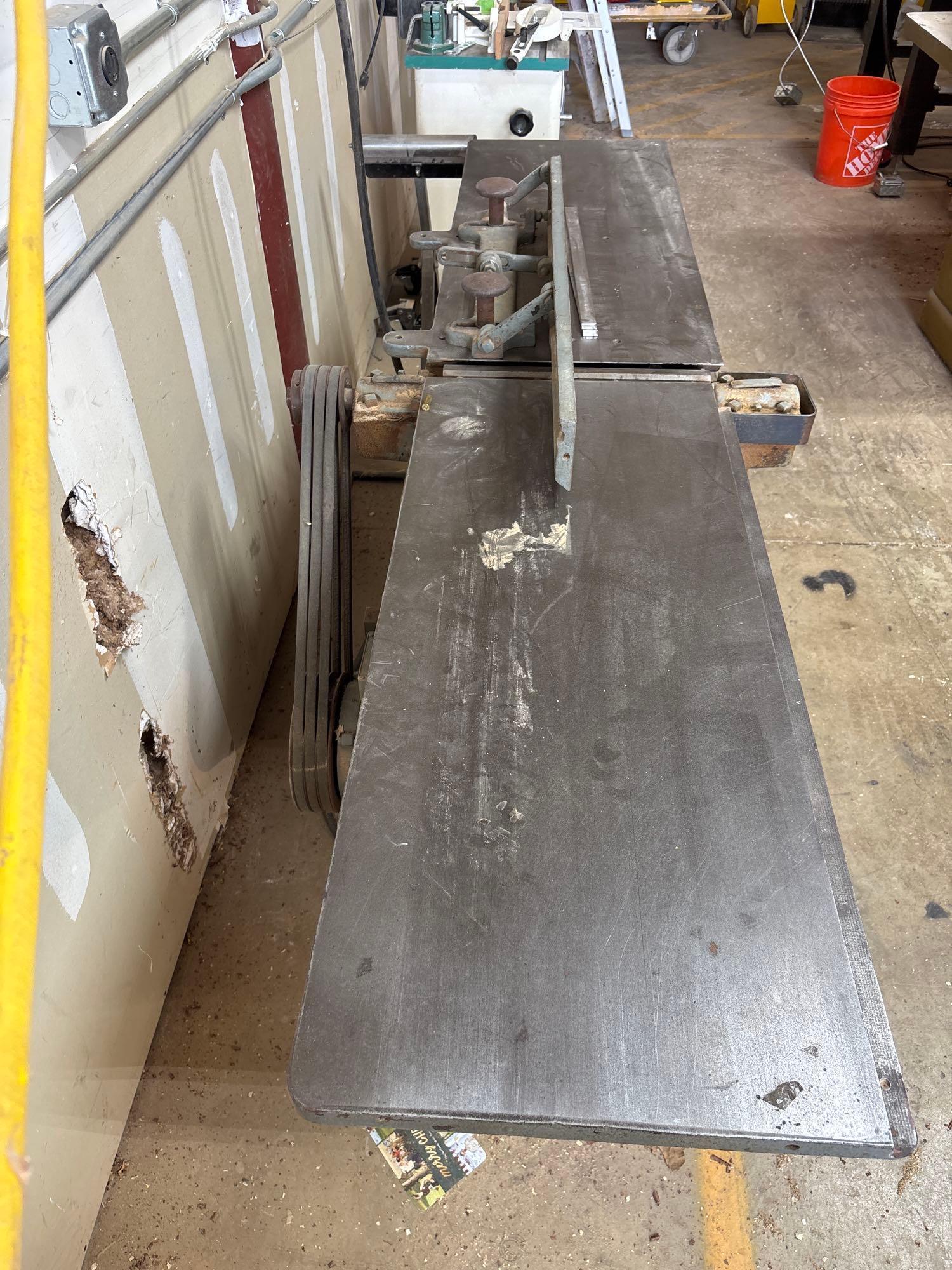 JA Fay 16 inch Jointer 3hp 115/230volts