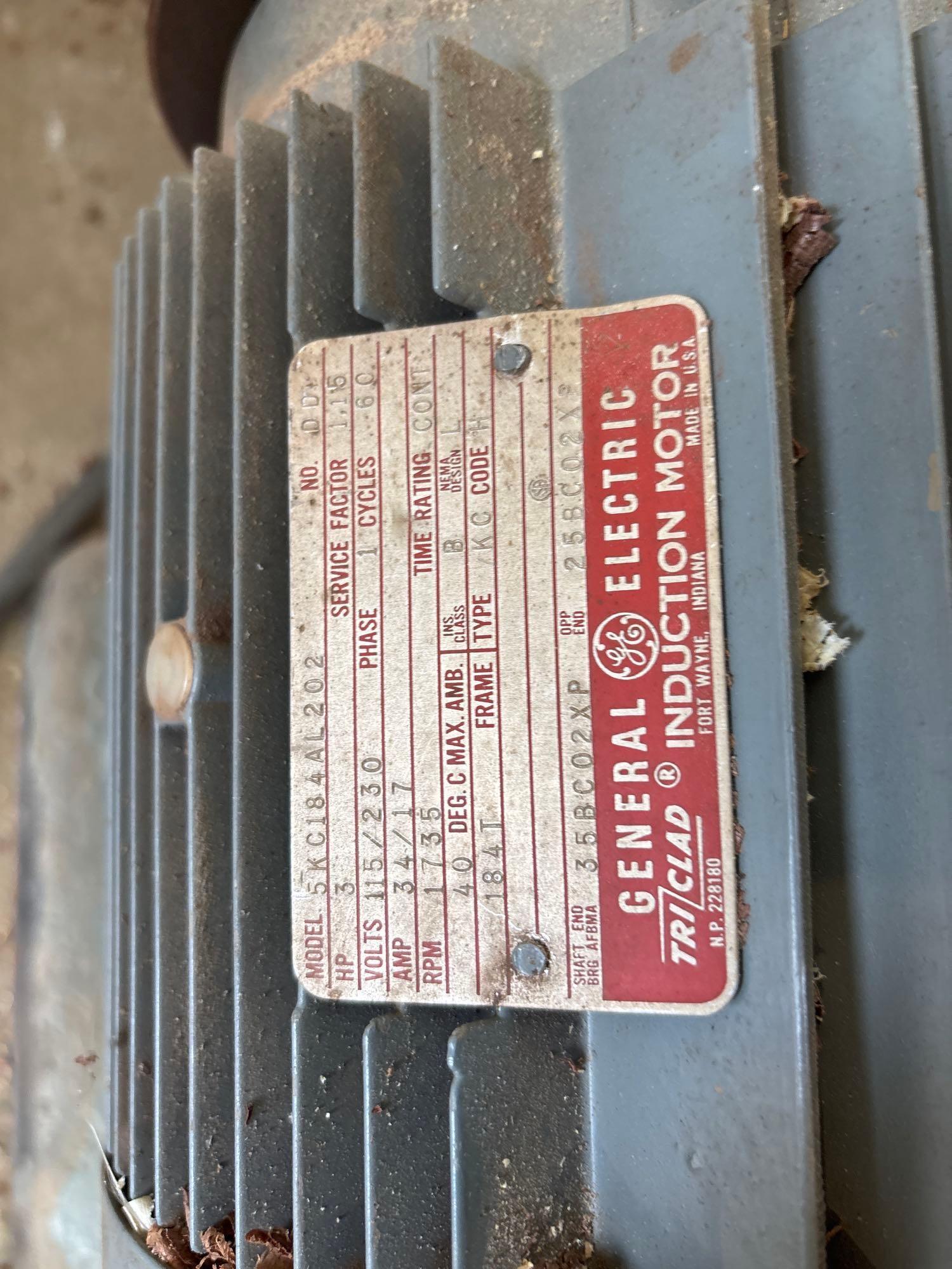 JA Fay 16 inch Jointer 3hp 115/230volts