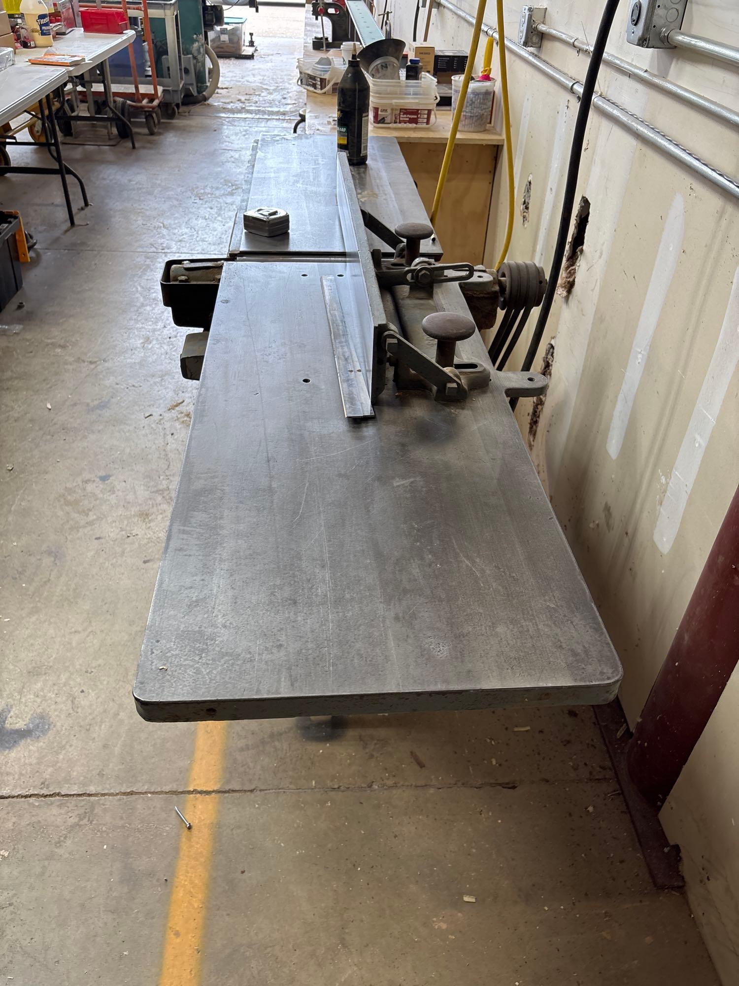 JA Fay 16 inch Jointer 3hp 115/230volts