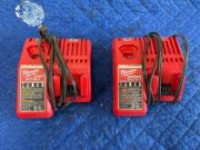 Milwaukee 18volt chargers