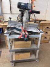 Bosch Dual-Bevel Hinge Slide Miter Saw w/ cart