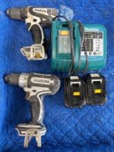 Makita Fast Charger & rechargeable battery & drills