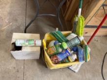 cleaning bucket & misc