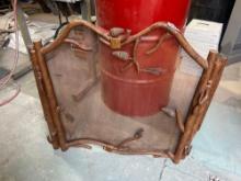 Fireplace screen