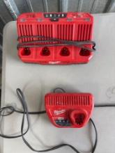 Milwaukee 18volt chargers