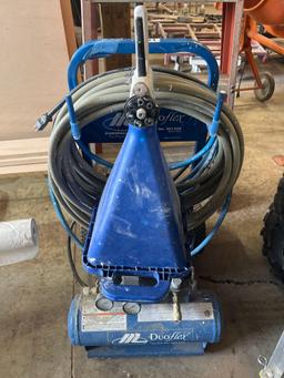 Marshalltown Duoflex model HC125A air compressor with hopper