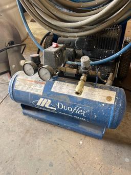 Marshalltown Duoflex model HC125A air compressor with hopper