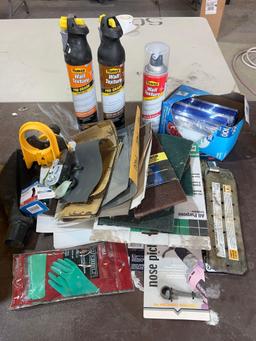 Sandpaper of all sorts, texture. roof anchor plus