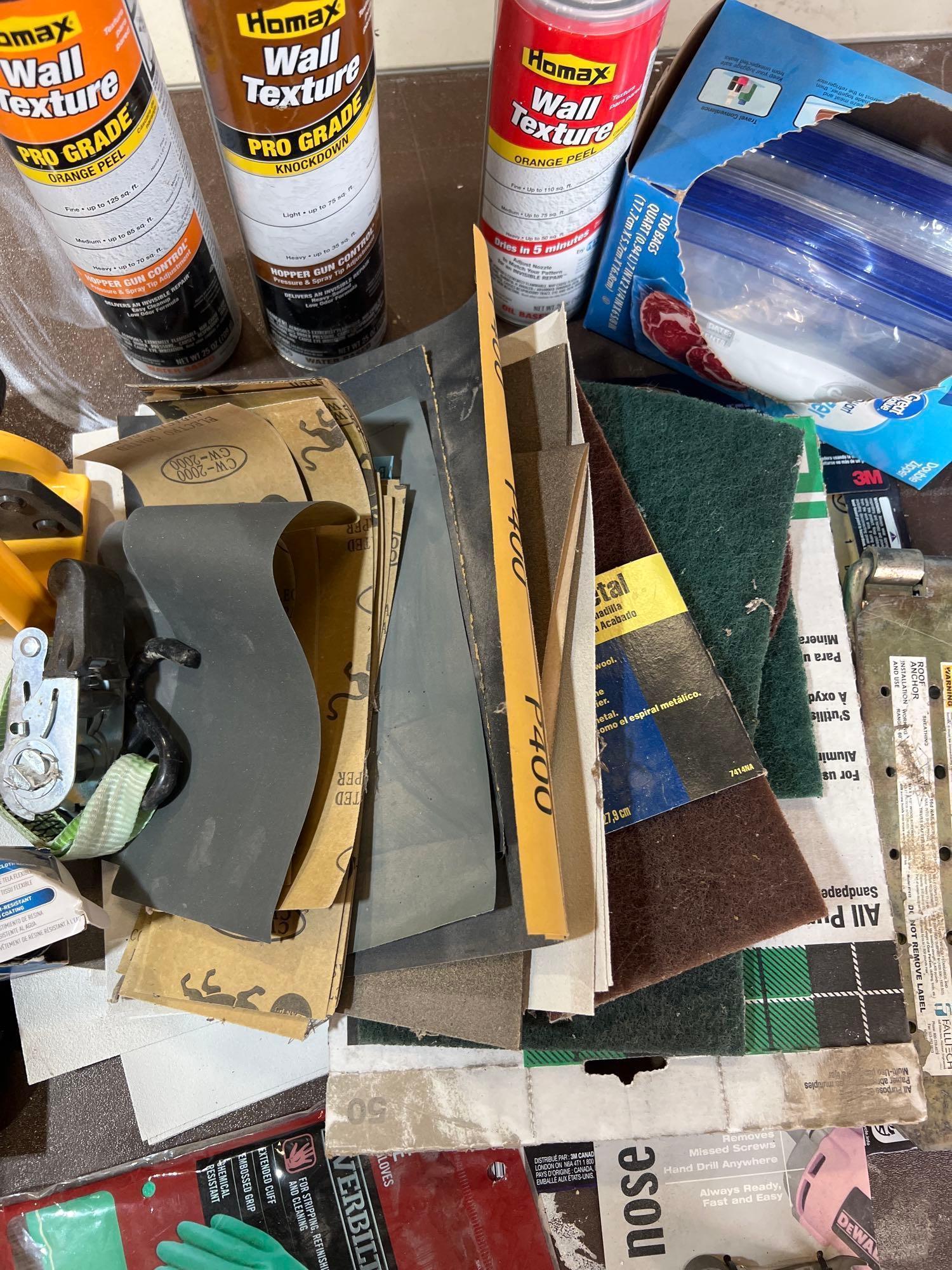 Sandpaper of all sorts, texture. roof anchor plus