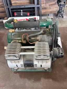 Master force ultra quiet 2 gallon air compressor