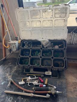 Paint Nozzles, air compressors attachments