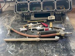 Paint Nozzles, air compressors attachments