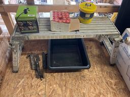 2 foot adjustable stand scaffolding, spline. lamps plus