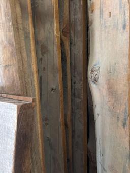 13 foot x 8 approx Antique Slabs approx 30 boards