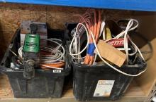 Electrical wiring, surge protector, supplies