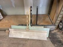 Over spray paddles/ deflectors
