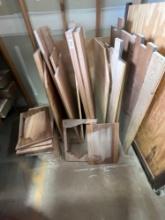 Bin full of cutting board slabs starts