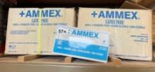 boxes of latex free glove - missing one box, otherwise full