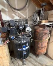 Industrial Air - Fat boy (60 gal - 220v) with extra 60 gallon holding tank