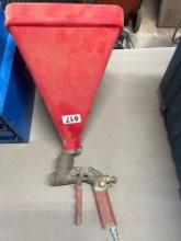 drywall texture hopper