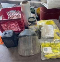 welding mask, portable heater, bungee cords, fall protection, and more