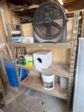 53 inch wide shelf with contents