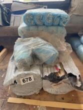 Shoes covers and paint sticks