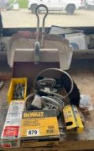 Crown Staples, suction cups, dust pan plus