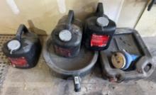 Drain pans and containers