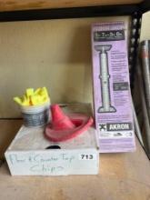 Floor Jack, and floor and countertop chips