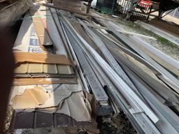 One pallet with soffit siding and more