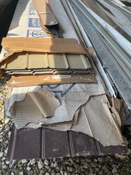 One pallet with soffit siding and more