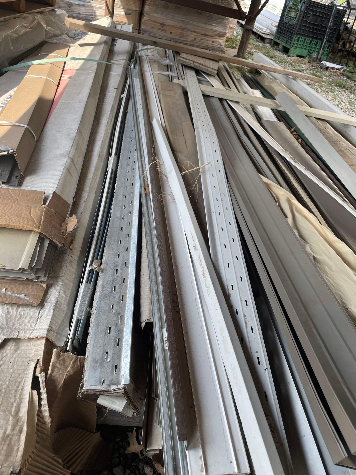 One pallet with soffit siding and more